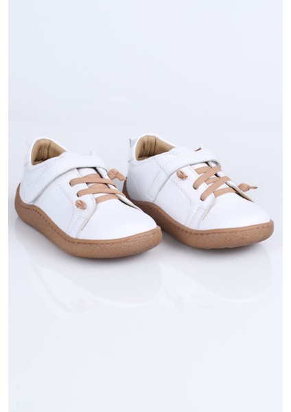 4004 Hakiki Deri Barefoot Ayakkabı P. Beyaz - 28 modelleri