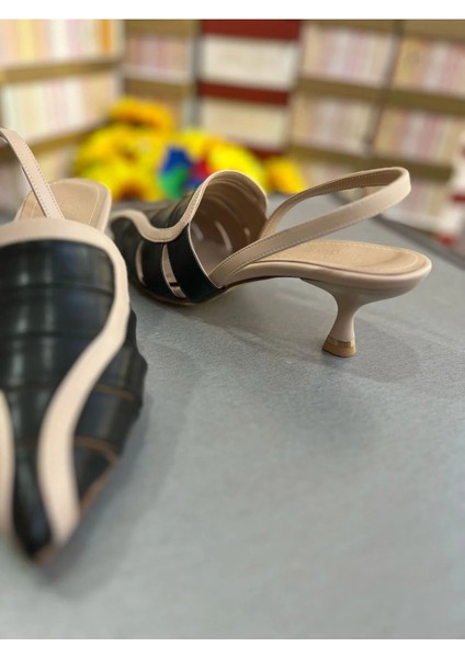 Özel Tasarım 2025 Model Açık Topuk Kadın Ayakkabı 5 cm Mini Topuk fırsatları