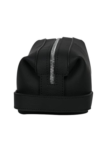 Paftalı Dopp Kit, Kişisel Bakım ve Seyahat Çantası, 20X10X10 Cm, Kahverengi, Bej, Siyah (Siyah) fiyatları