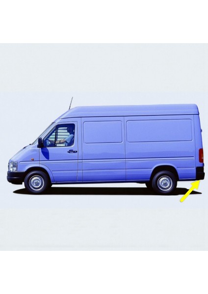Vw LT35 Volt 1996-2007 Arka Tampon Sol Köşe Kaplaması 2D1807321