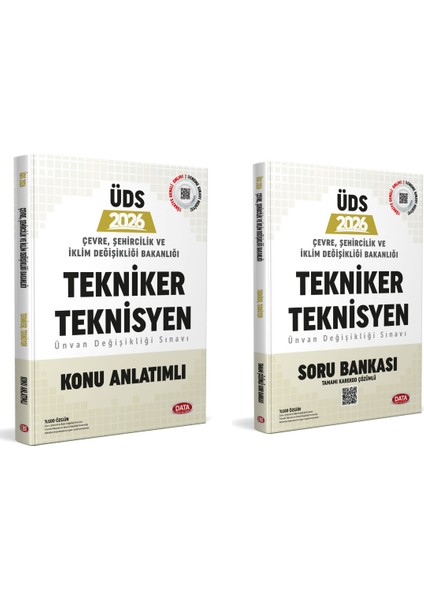 Data 2026 Çevre, Şehircilik ve İklim Değişikliği Bakanlığı Teknik