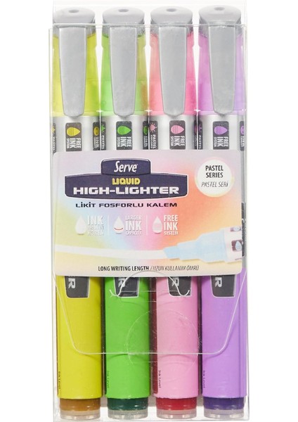 Likit Fosforlu Krs Pastel Pet Bls 4l