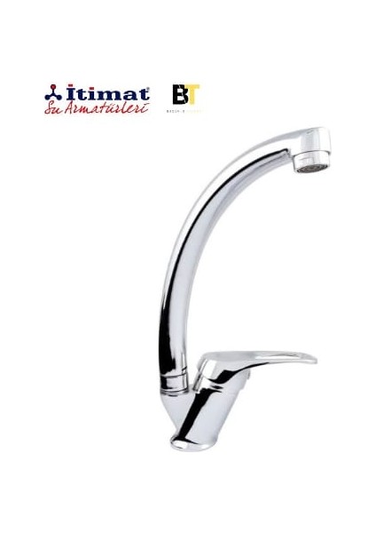 Itimat Zeta 377 Kuğu Mix Krom Eviye Bataryası