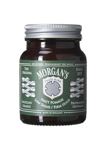 Morgan&apos;s Low Shine Matt Pomade -Sert Tutuş, Mat Saç Şekillendirici Pomad (Green Label) 100 gr fiyatları