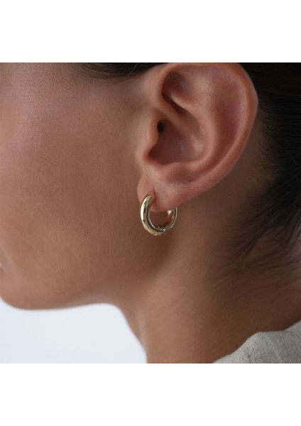 Mini Pure Circle Küpe