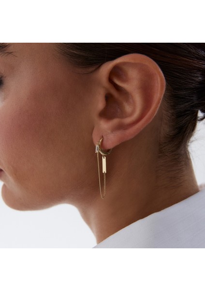 Zincir Sallantılı Baget Küpe fiyatları