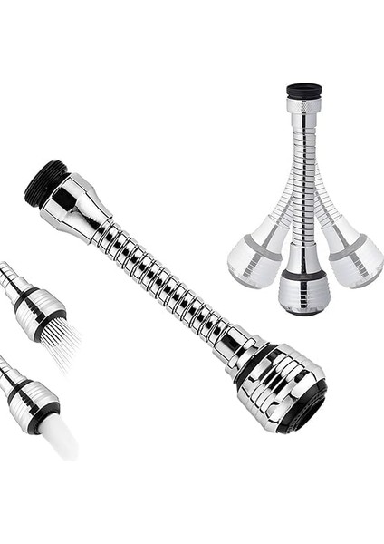 Yapı Musluk Uzatma Hortumu, Musluk Hortumu, Musluk, 360° Dönebilen Filtre, Musluk, Mutfak ve Için