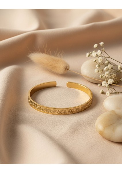 Ayet-El Kürsi Yazılı Nazardan Koruyan Paslanmaz Çelik Bileklik indirimleri