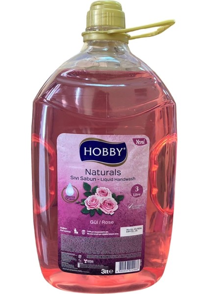 Hobby Naturals Sıvı Sabun 3 Lt