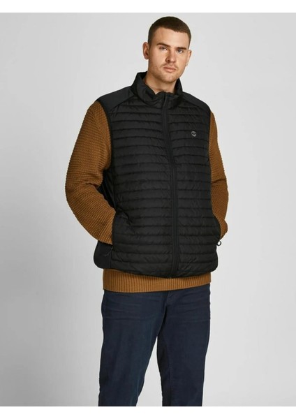 Jack Jones Multı Bodywarmer Erkek Büyük Beden Yelek 12205347