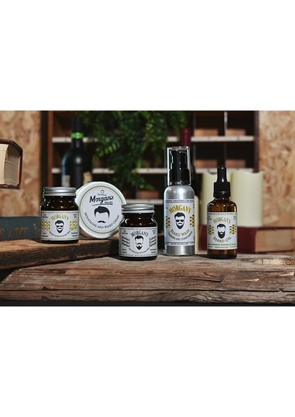 Morgan&apos;s Pomade Moustache Styling Twist Wax - Sert Tutuşlu Bıyık Şekillendirme Wax 50 gr modelleri