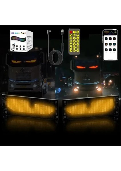 Esnek Katlanabilir Panel LED Cama Yapışır Uygulama Ile Kontrol Dijital Tabela Kayar 90CM 16X64 LED fırsatları