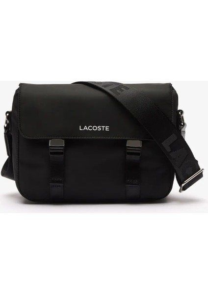 Active Nylon Zip-Up Pocket Shoulder Bag