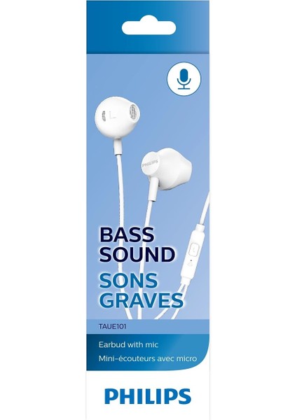 TAUE101WT Kulakiçi Beyaz Kulaklık Mikrofon fiyatları