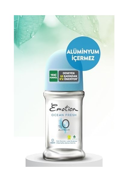 Emotıon Ocean Fresh Roll On, 50 Mililitre modelleri