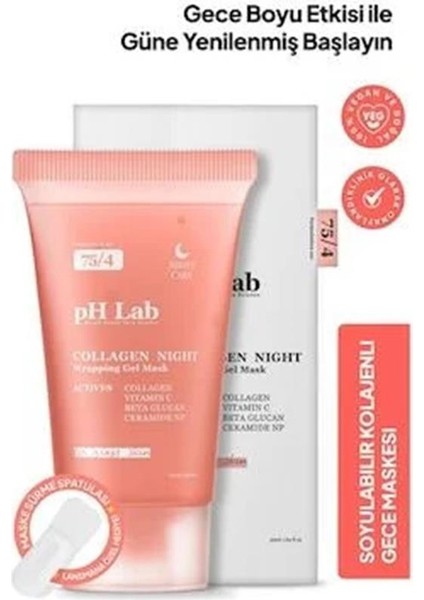 Phlab Collagen Night Soyulabilen Kolajen Gece Maskesi 50 ml