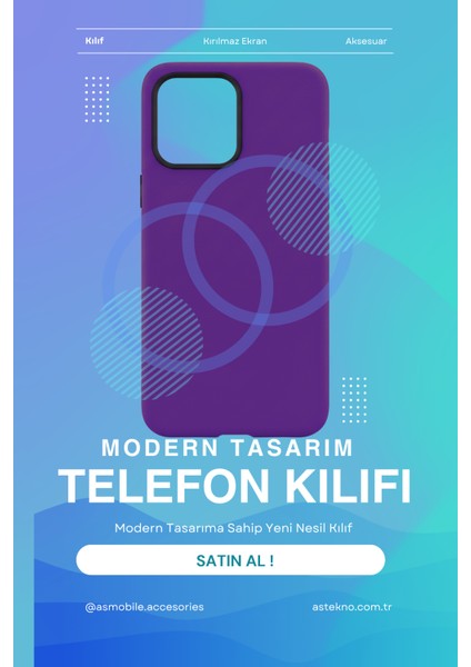 Iphone 13 Pro Max Uyumlu Kılıf Mor Renk Darbe Emici Yumuşak Silikon Kapak fırsatları