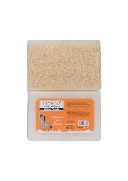 Derma cc Laboratorıes Lifli Sabun Eşek Sütlü, 120 Gram