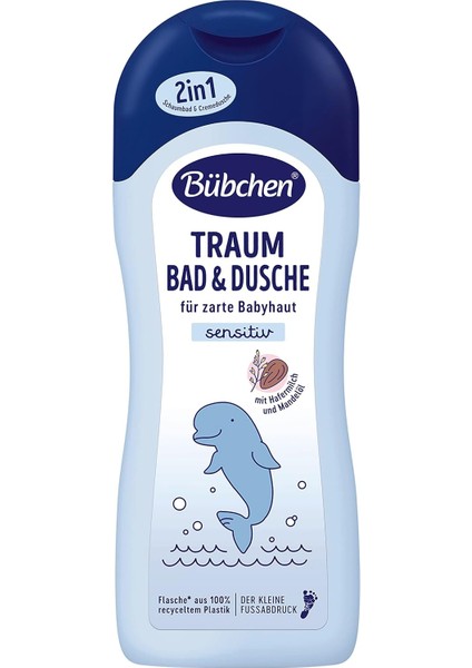 Bübchen Traum Bad & Dusche Sensitiv 2-In-1 Bebek Banyo & Duş Jeli 500ML – Yulaf Sütü & Badem Yağı, Hassas Ciltler fiyatları