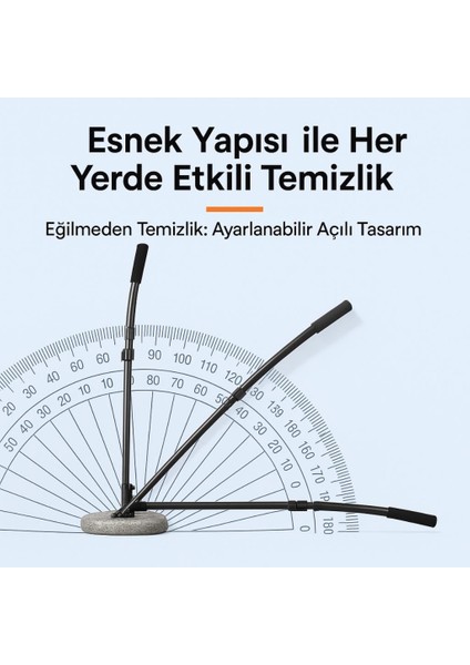 3 Kademe Geniş Ağız Teleskopik Mikrofiber Araç Yıkama Fırçası Kuru Islak Oto Yıkama Fırçası fırsatları