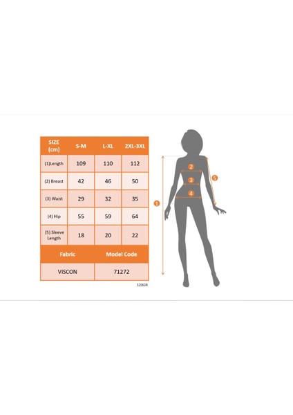 Kadın Kısa Kollu Bisiklet Yaka Belden Lastikli Midi Viskon Elbise