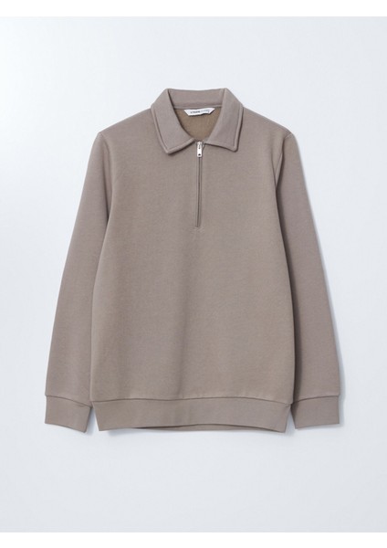 Yeni Sezon Polo Yaka Uzun Kollu Erkek Sweatshirt indirimleri