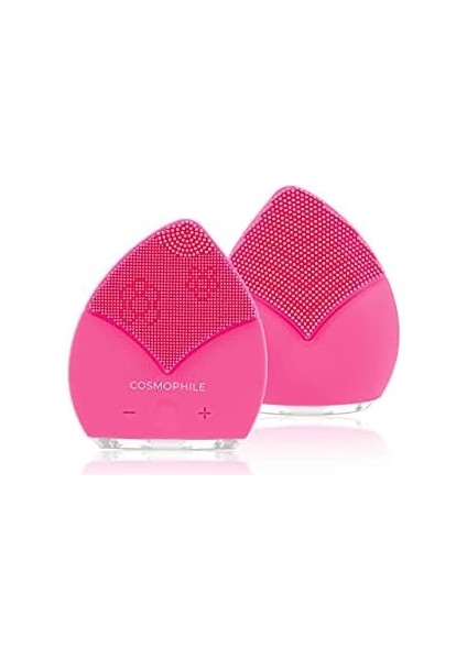 Cosmophıle Tüm Ciltler Için Yüz Temizleme ve Yaşlanma Karşıtı Masaj Cihazı - Pembe