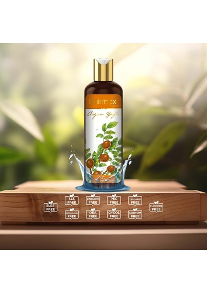 Hekimzade Argan Yağlı Doğal Şampuan - Kuru Saçlara Özel Formül 400ML