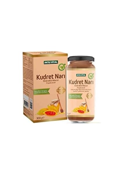Aksu Vital Kudret Narı Ekstraktlı 300 gr