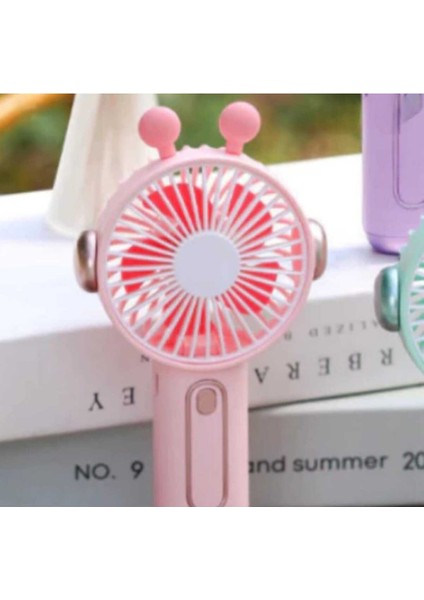 Rengarenk Sevimli Taşınabilir Mini Fan El Tipi(Mor) modelleri