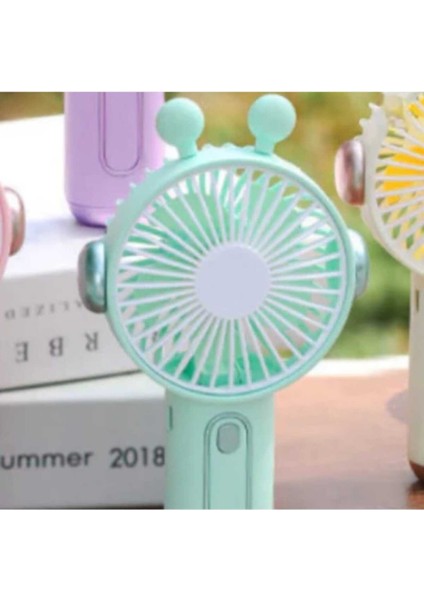 Rengarenk Sevimli Taşınabilir Mini Fan El Tipi(Mor) indirimleri