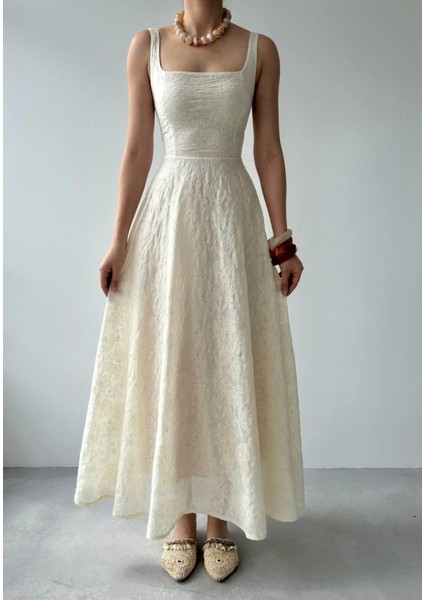 Cuper Çiçek Detaylı Elbise fiyatları