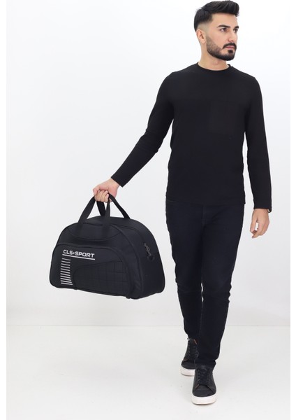 Siyah Spor ve Seyahat Çantası – Ayakkabı Bölmeli, Su Geçirmez, Omuz Askılı Antrenman Çantası fırsatları