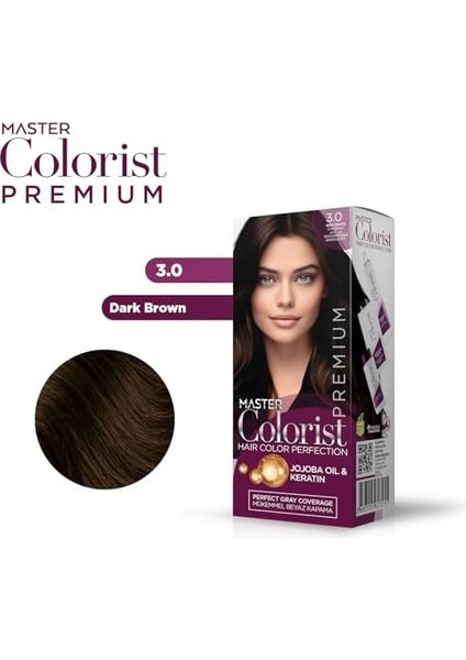 Master Colorist Premıum Yarı Kıt 3.0 Koyu Kahve fiyatları