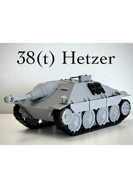 38(T) Hetzer Tank Avcısı Model Kiti 1/35 Ölçekli
