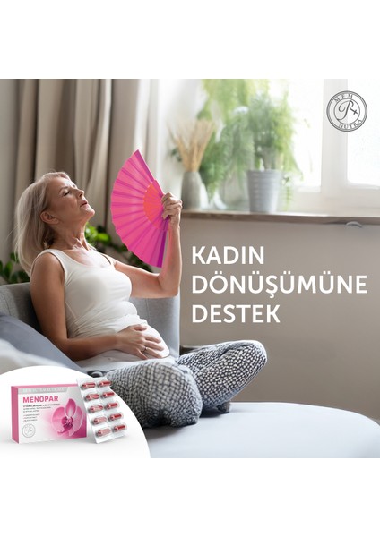 MFM Menopar Vitamin, Mineral ve Bitki Ekstresi İçeren 30 Bitkisel Kapsül fırsatları