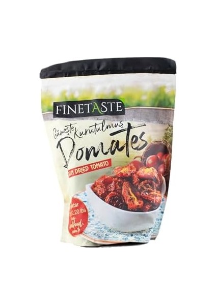 Fine Taste Güneşte Kurutulmuş Domates Yarım Kesim 1 kg