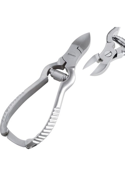 Mecno Beauty Çift Yaylı Tırnak Makası, 14 Cm, Paslanmaz Çelik, Kilit Mekanizmalı, Metalik Gri, MB-TIM-001 fiyatları