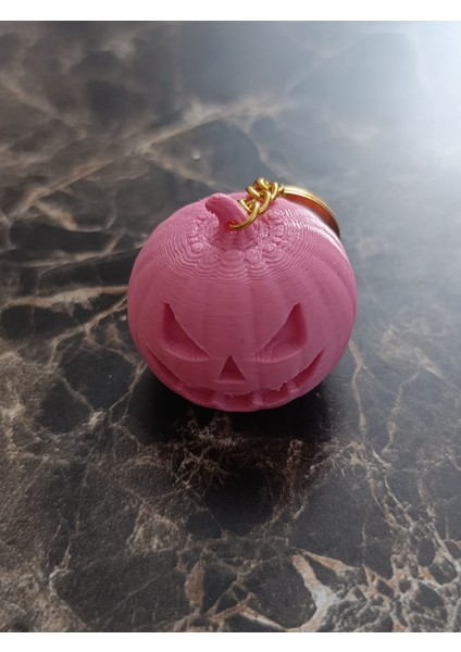 Balkabağı Figürlü Anahtarlık