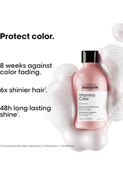 L&apos;oréal Professionnel Paris Serie Expert Vitamino Color Boyalı Saçlar Için Renk Koruyucu Şampuan 300ML fiyatları