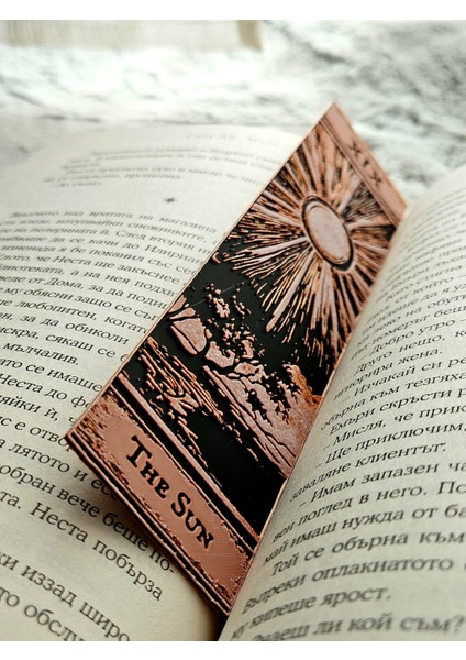 Major Arcana Tarot Seri 7 Kabartmalı Kitap Ayracı 2li Set indirimleri