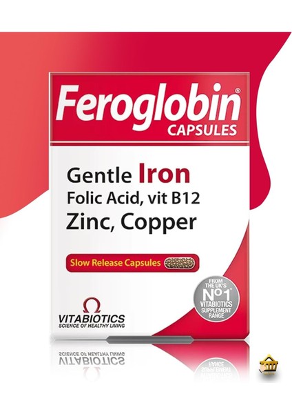 Vitabiotics Feroglobin Capsules