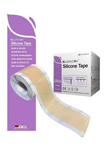 Luofucon Optisil Soft Silikon Bant Yara Yanık Estetik Sezaryen Ben Aldırma Akne Dikiş Izi Giderici fiyatları