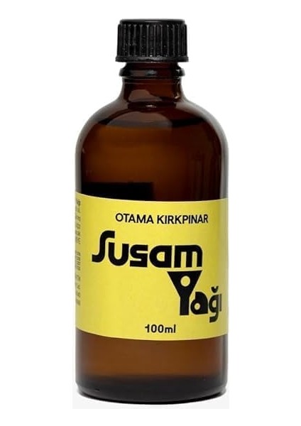Otama Kırkpınar Soğuk Sıkım Susam Yağı 100 ml