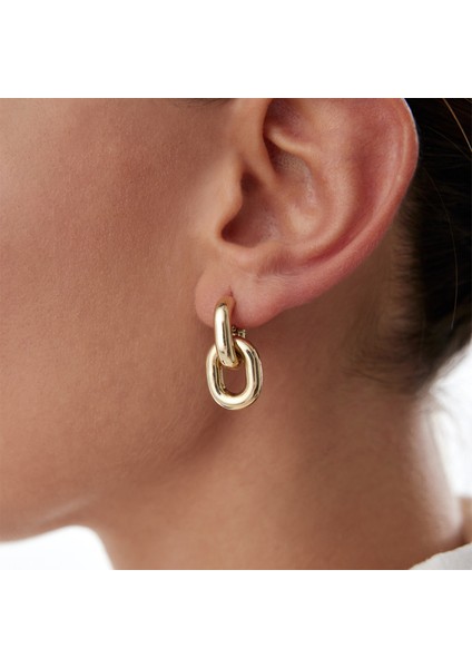 Bond Ataç Vidalı Küpe