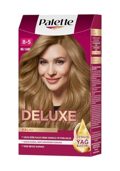 Palette Deluxe Saç Boyası 8-5 Bej Sarı 50 Mililitre modelleri