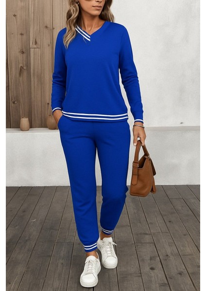 Kadın Uzun Kollu Ribana Detay Viskon Iki Iplik Ikili Takım fiyatları