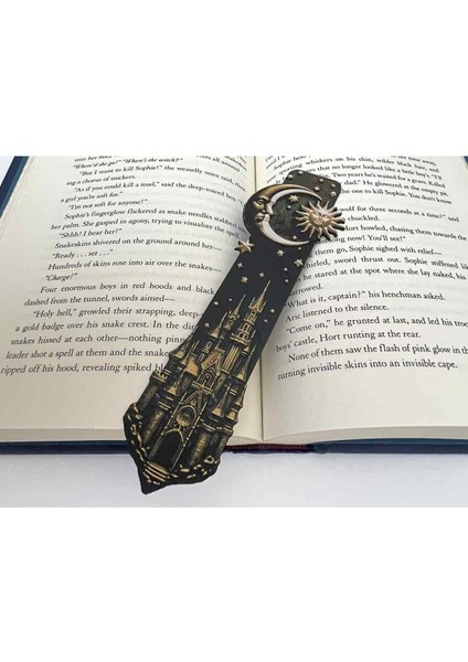 Harry Potter Cinderella Castle Kitap Ayracı 2li Set ( Hp Seçmen Şapka Anahtarlık Hediyeli ) fırsatları