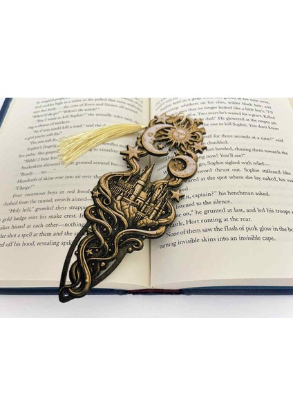 Harry Potter Cinderella Castle Kitap Ayracı 2li Set ( Hp Seçmen Şapka Anahtarlık Hediyeli ) indirimleri