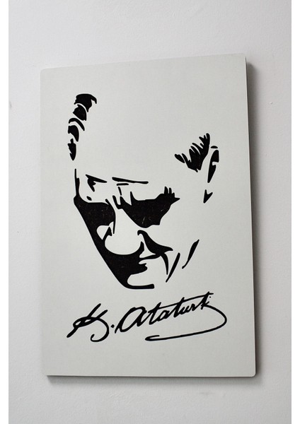 Atatürk Ahşap Duvar Resmi (Gravür, Oyma) modelleri